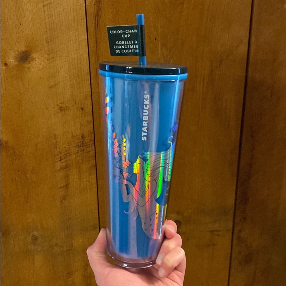 Starbucks Color Changing Limited Mermaid Tumbler 24OZ